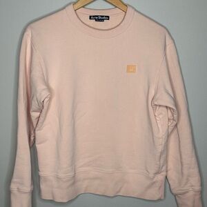 Acne Studios Light Pink Cotton face patch